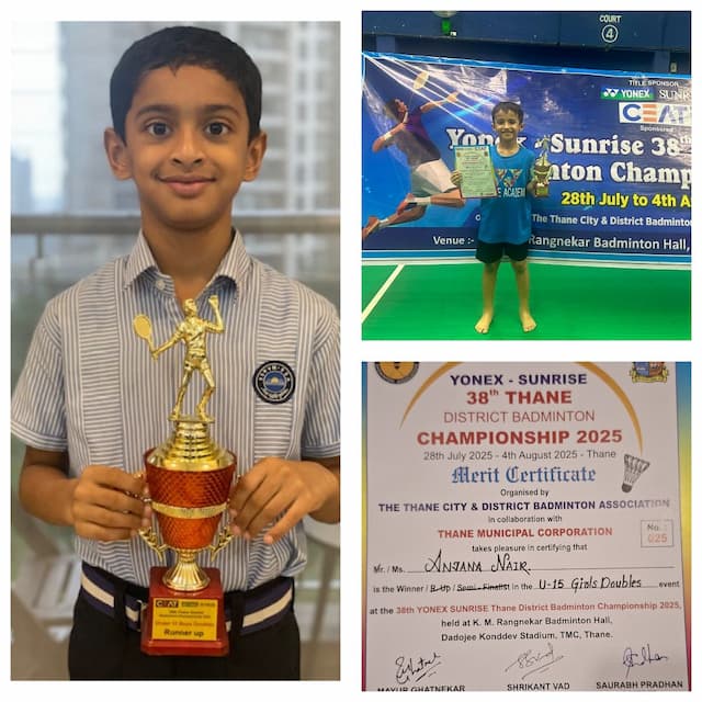 38th YONEX SUNRISE THANE DISTRICT BADMINTON CHAMPIONSHIP 2025