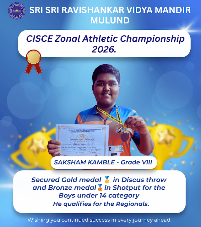 CISCE Zonal Athletic Championship 2026