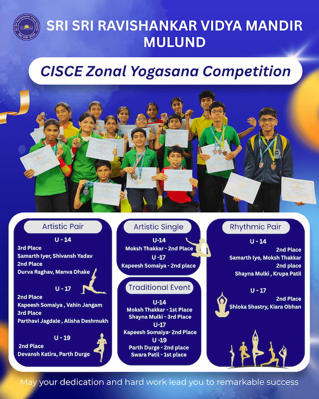 CISCE Zonal Yogasana Competition 2026